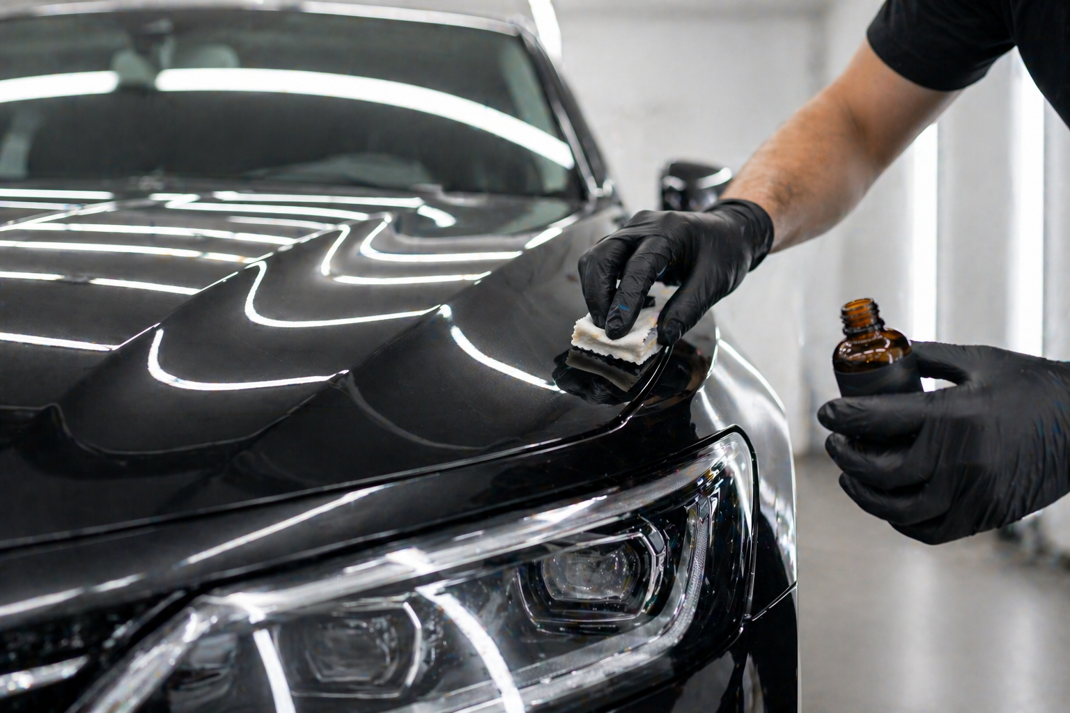 Lackförsegling hos Solstadens Bilvård